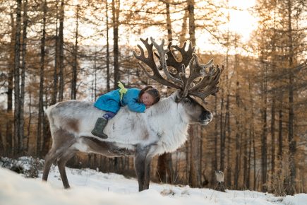 Момиче на елените